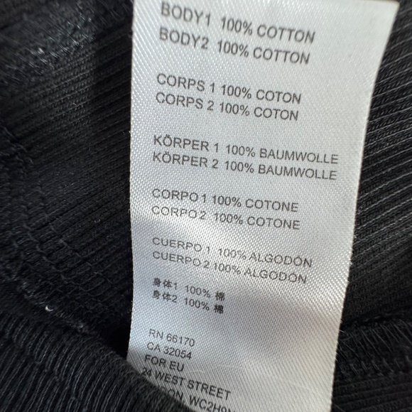 Free People Women's Black  Have My Heart Cropped Top Sz S - Picture 7 of 8